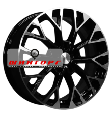 Khomen Wheels 7x17/5x114,3 ET37 D66,5 KHW1718 (Jolion) Black-FP