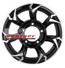 Khomen Wheels 5,5x15/5x139,7 ET5 D108,1 KHW1505 (Jimny) Black-FP