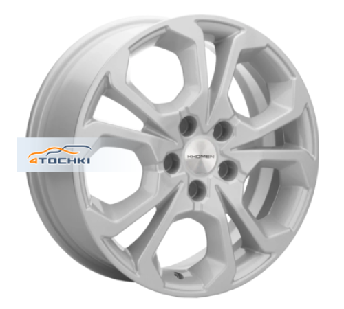 Купить диски Khomen Wheels 6,5x17/5x108 ET33 D60,1 KHW1711 (Chery/Exeed) F-Silver от производителя Khomen Wheels в Казани Купить диски Khomen Wheels 6,5x17/5x108 ET33 D60,1 KHW1711 (Chery/Exeed) F-Silver от производителя Khomen Wheels в Казани