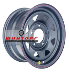 Off-Road Wheels 7x16/5x139,7 ET25 D98,5 ВАЗ Нива Черный (треуг. мелкий)