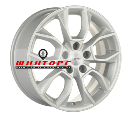 Купить диски Khomen Wheels 7x17/5x112 ET45 D57,1 KHW1713 (Karoq) F-Silver от производителя Khomen Wheels в Казани